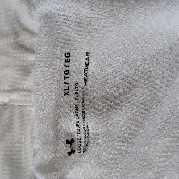 Under Armour Loose White Athletic Workout Shorts Size XL - Picture 2 of 6